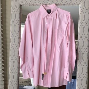 Light pink Mens dress shirt, freshly dry cleaned